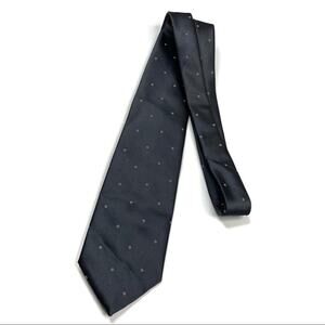 3/$30 Wembley | Leatherback Satins Black Necktie